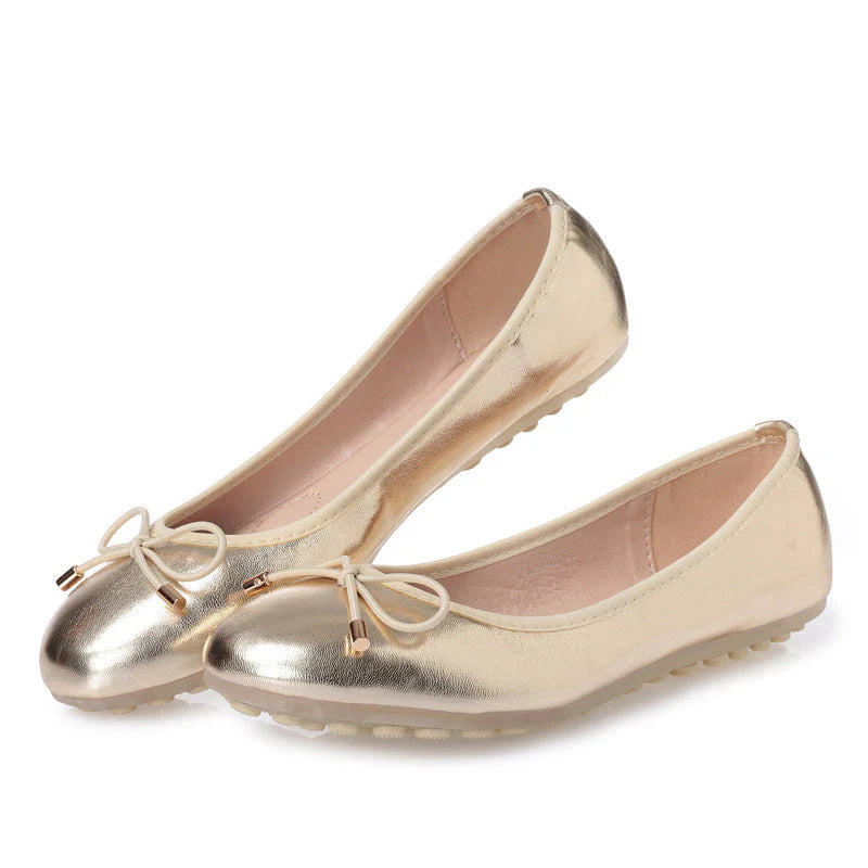 VOGUE™ - LEREN BALLERINA
