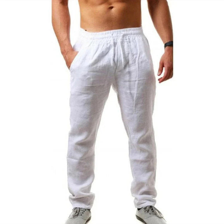 VOGUE™ - STIJLVOLLE LINNENBROEK