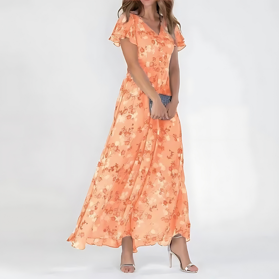 VOGUE™ - KLEURRIJKE ZOMERJURK
