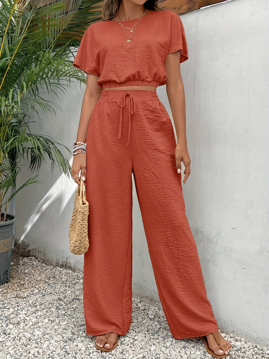 VOGUE™ - Raglan Top en Broek Set